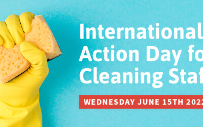 International action day for cleaning staff